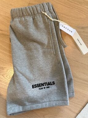 Fear of God ESSENTIALS Gray Sweat Shorts